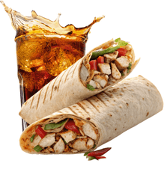 Shawarma Poulet Menu Complet
